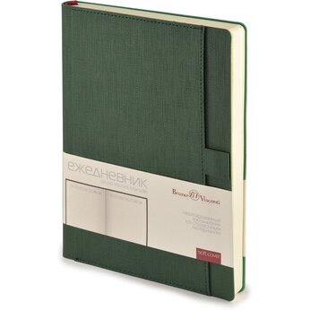 Ежедневник недатированный «Marseille» А5, зеленый