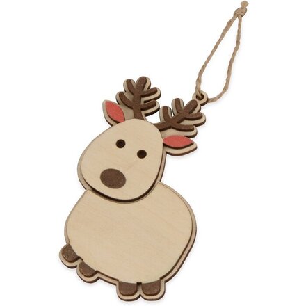 Подвеска деревянная "Олень"