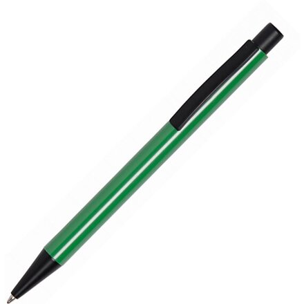 Ручка шариковая автоматическая "Quebec" зеленый/черный