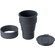 Силиконовый складной стакан "GoCup", темно-серый