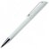 Ручка шариковая автоматическая "Flow T-GOM C CR" софт-тач, белый/серебристый