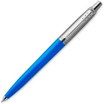 Шариковая ручка Parker Jotter ORIGINALS BLUE CT, стержень: M blue ЭКО-УПАКОВКА