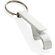 Брелок-открывалка "P191.7202", серебристый