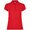 Рубашка-поло женская "Star" 200, S, х/б, красный