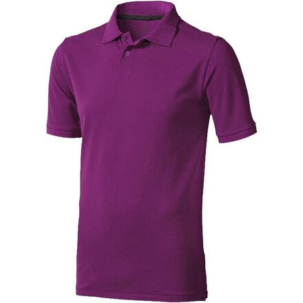 Рубашка-поло мужская "Calgary" 200, L, темно-фиолетовый