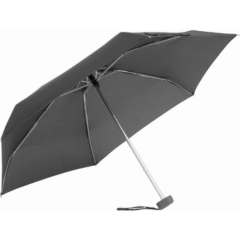 Зонт складной "Pocket" в чехле, серый