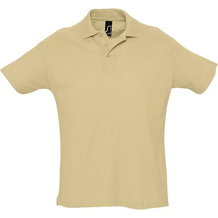 Рубашка-поло мужская "Summer II" 170, XS, песочный