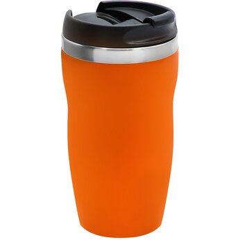 Кружка термическая "Laim", оранжевый/черный/серебристый