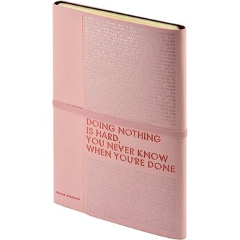 Ежедневник недатированный «Bilbao» А5 , зефирный розовый