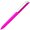 Ручка шариковая автоматическая "Flow Pure GOM CB" софт-тач, розовый/белый