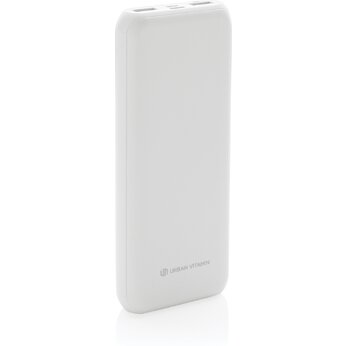 Зарядное устройство Power Bank "Urban Vitamin Pasadena" 20000 мАч, белый
