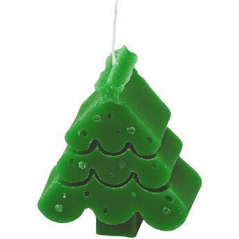 Свеча "Елочка", зеленый