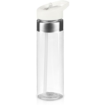 Бутылка для воды "Pallant" прозрачный/белый
