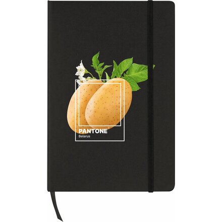 Блокнот "Kiel.Pantone.Belarus" черный