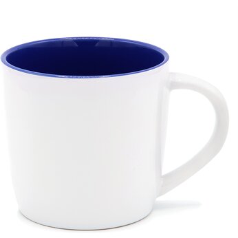 Кружка "Happy", белый/синий