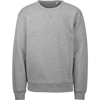 Свитшот «Lisbon» унисекс, серый меланж,  3XL