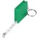 Брелок-рулетка "Дюйм" зеленый/серебристый