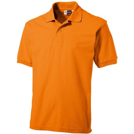 Рубашка-поло мужская "Boston" 180, M, оранжевый