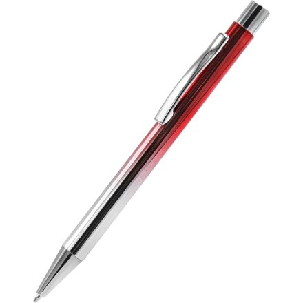 Ручка шариковая автоматическая "Синергия", красный