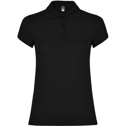 Рубашка-поло женская "Star" 200, S, черный