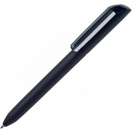 Ручка шариковая автоматическая "Flow Pure GOM 30" софт-тач, черный