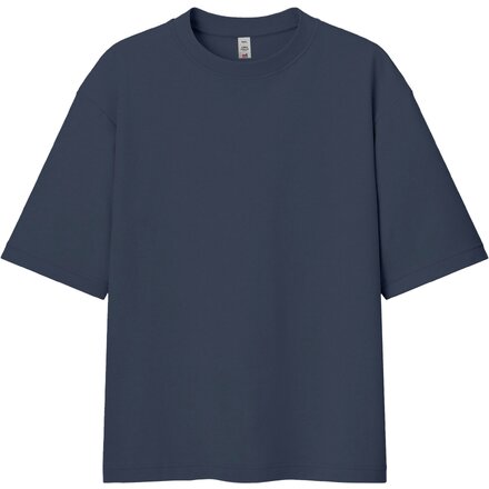 Футболка унисекс оверсайз "Libra" 220, M-L,  темно-синий