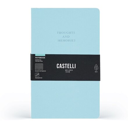 Блокнот  "Essential Сobalt" А5, светло-голубой