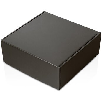 Коробка подарочная «Raven», L, черная, вн. размер 260х260х100 мм., размер L