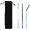 Набор трубочек для напитков "Оnlycofer Х black", фиолетовый спектр