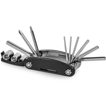 Мультиинструмент "Multi-16" черный/серебристый