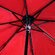 Зонт складной "Glamour" черный/красный