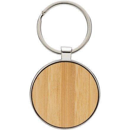 Брелок "P191.6709", серебристый/коричневый