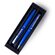 Набор "Eternity" синий/серебристый: ручка шариковая автоматическая и роллер