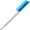 Ручка шариковая автоматическая "TA2-BC" белый/голубой