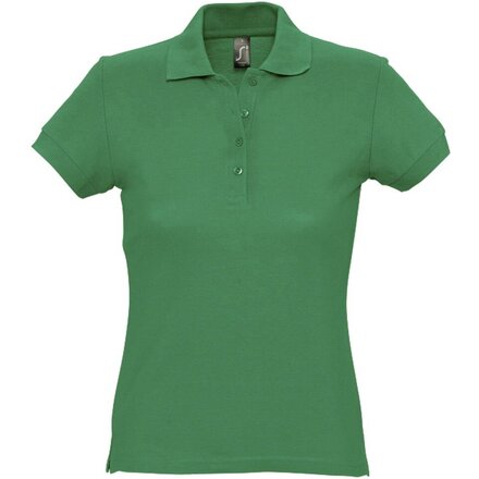 Рубашка-поло "Passion" 170, L, ярко-зеленый