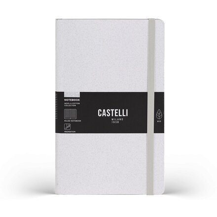 Блокнот "Wool & cotton" А5, белый