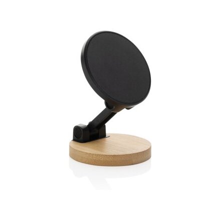 Подставка для телефона "Magmount", черный/коричневый