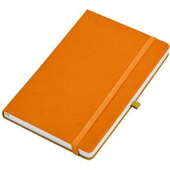 Блокнот "Silky" оранжевый