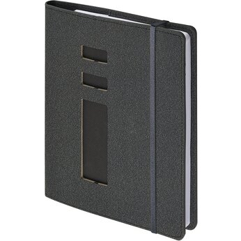 Ежедневник недатированный "La Manche" А5, графитовый