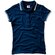 Рубашка-поло женская "Erie" 180, L, темно-синий