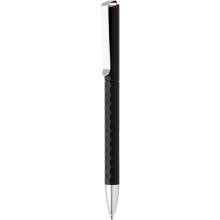 Ручка шариковая автоматическая "X3.1" черный/серебристый