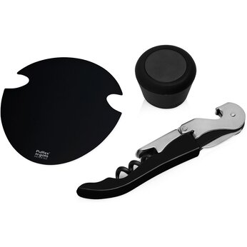 Набор для вина "Nigota" черный