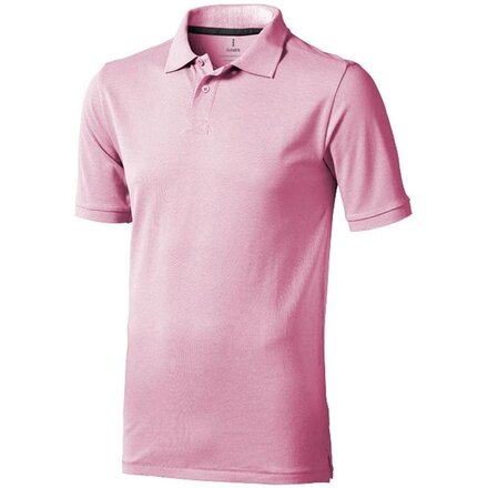 Рубашка-поло мужская "Calgary" 200, 2XL, светло-розовый
