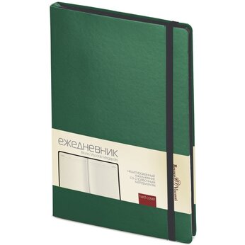 Ежедневник недатированный «Megapolis Soft» А5, зеленый