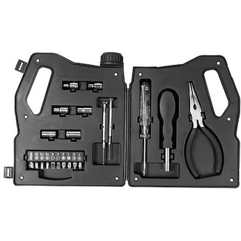 Набор инструментов "Tools Oil Can", черный