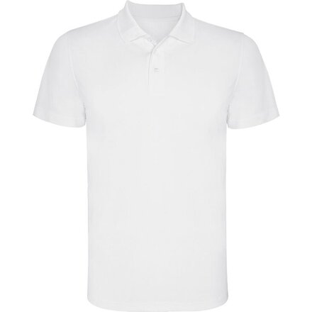 Рубашка-поло мужская "Monzha" 150, L, белый