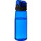 Бутылка для воды "Capri" прозрачный синий/черный