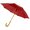 Зонт-трость "Радуга" красный