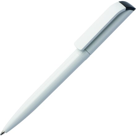 Ручка шариковая автоматическая "TA2-B" белый/черный
