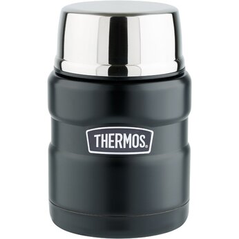 Термос для еды "Thermos SK3000" с ложкой, черный